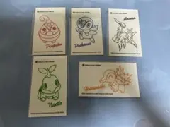 ポケモンセンターオンライン ロトム賞 転写ステッカー