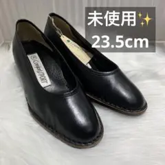 タグ付未使用　RIZ Comfortリズ コンフォート レザー　パンプス　黒