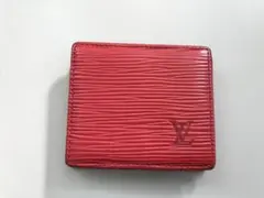 正規品 ルイヴィトン コインケース レッド