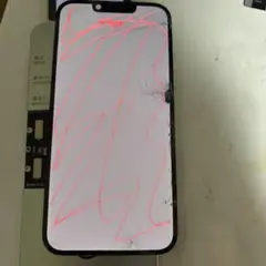 訳ありのiPhone 14の純正フロントパネル