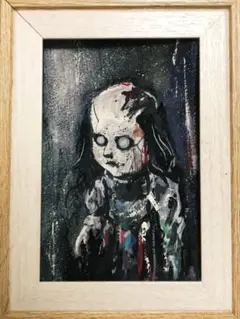 絵画　呪物　置き去りにされた思念　MICCHAN作