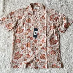 未使用✨タグ付　近年モデル　ジョセフアブート　半袖シャツ　アロハ　花柄　M