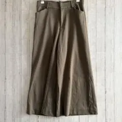 【 三越伊勢丹】オリジナル　カジュアルパンツ　34　カーキ　小さいサイズパンツ