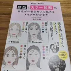 即日発送！　顔型とカラー診断で、自分が一番きれいに見えるメイクがわかる本