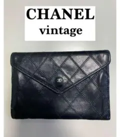 【 シャネル 】 CHANEL ビコローレ 二つ折り 財布