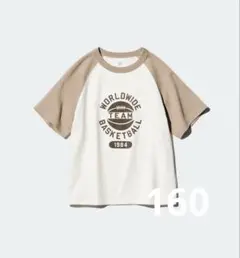 UNIQLO エアリズムコットン　半袖Tシャツ　160新品　レディース