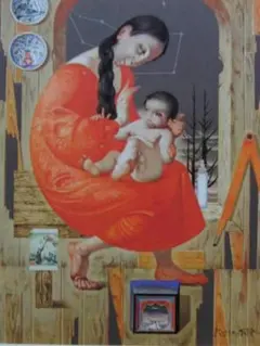 松樹路人、【薊のころ】、新品高級額 額装付、希少画集画、状態良好 2025年最新】松樹路人の人気アイテム - メルカリ