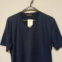 URBAN RESEARCH ネイビー Vネック Tシャツ L　タグあり
