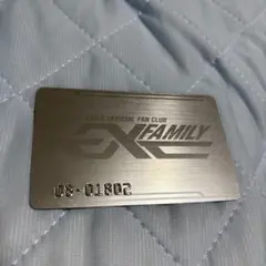 EX FAMILY EXILE ファンクラブメンバーズカード