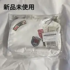 新品未使用 ワッペン付きナイロンショルダーバッグ