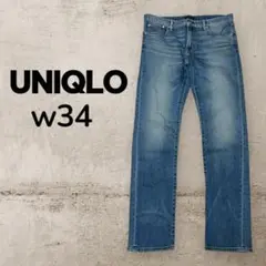 UNIQLO ユニクロ スリムフィットジーンズ w34