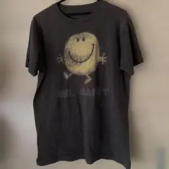 Mr. Happy Tシャツ ダークグレー
