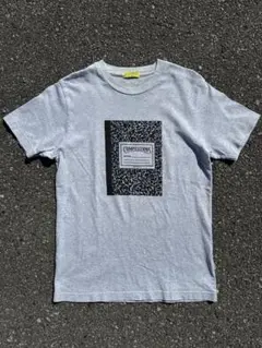 00s OLD UNIQLO グラフィック Tシャツ グレー 短丈