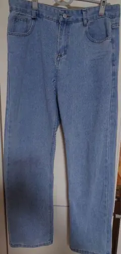 ストレートデニム 2XL ライトブルー