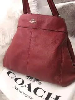 COACH　コーチ ショルダーバッグ トート レクシー ペブルドレザー 肩掛け