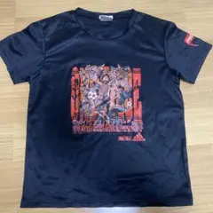 adidas ワンピースプリント シャツ 黒