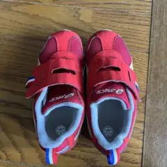 アシックス スクスク 18.5cm 赤 アイダホ MINI KT-ES4