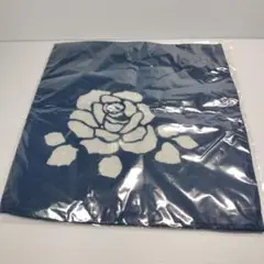●未開封●藍染め型抜き●ハンドタオル●ハンカチタオル●23✕23