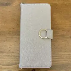新品☆Xperia 10 Ⅵ 手帳型 スマホ ケース ベージュ
