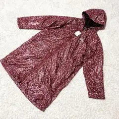 ✨未使用タグ付き✨ ドラッグストアーズ 総柄 ベンチコート ボア ブタちゃん
