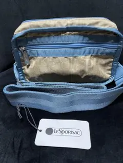 美品LeSportsac 青ベージュ バッグ