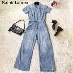 超希少❁ダブルアールエル❁RRL❁オールインワン デニム ボタン ベルト