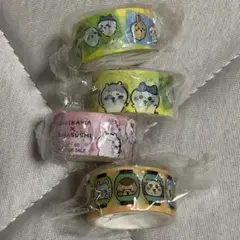 ちいかわ × くら寿司コラボ マスキングテープ　4点セット