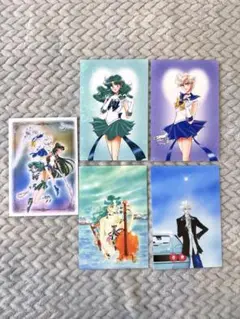 レア♡美少女戦士セーラームーン　切手　レゾネ　ポストカード　原画　ハート