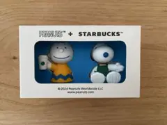 スターバックス スヌーピー ストッパー　& ストロー デコ　セット Starbucks - 即日発送可【海外限定】スヌーピー×スターバックス