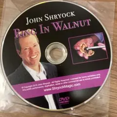 ジョン・シャイロック Ring In Walnut DVD