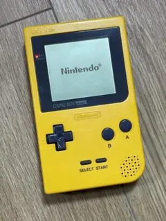 ゲームボーイポケット本体 イエロー 美品
