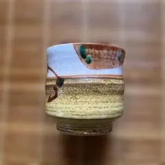 神勝寺焼陶津窯 赤絵草紋壷 花器 花瓶 藤本明成作 供箱付 L112 神勝寺焼陶津窯 赤絵草紋壷 花器 花瓶 藤本明成作