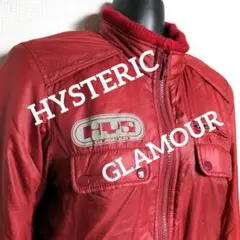 br26. HYSTERIC GLAMOUR フェイクダウンジャケット 赤