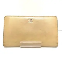 CHANEL(シャネル) 長財布 - ベージュ