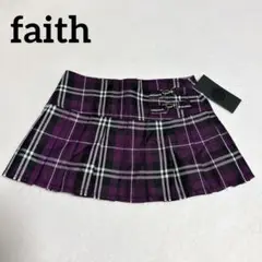 新品タグ付き✨️ Faith tokyo チェック プリーツ ミニスカート Y2K