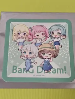 バンドリ ドリームバケーション 特典 ノベルティ コースター パステルパレット
