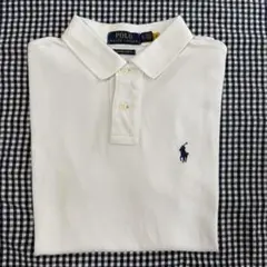 【美品】POLO RALPH LAUREN ポロシャツ XSサイズ ホワイト