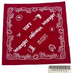 USA製Wrangler ラングラービンテージ バンダナ