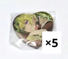 巴日和　あんスタ　ハート缶バッジ　宝石心晴