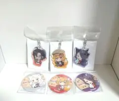 世話やきキツネの仙狐さん ぎゅぎゅっと アクキー 缶バッジ セット