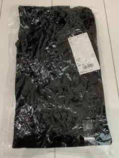 uniqloUユニクロ　黒スウェット半袖TシャツL