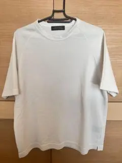 NANO UNIVERSE ホワイトラグランTシャツ