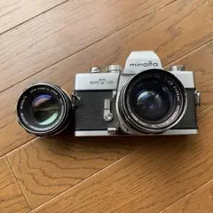 ミノルタカメラSRT101レンズ2つ付き