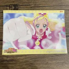 d# 映画GOプリンセスプリキュア 名場面ブロマイド キュアフローラ⑥