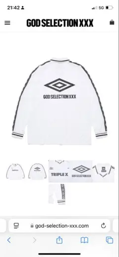 新品セットアップ】Umbro ゴッドセレクション XXX L - メルカリ