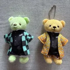 くまめいと　鬼滅の刃ぬいぐるみ2体セット
