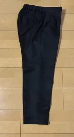 WYM 黒 テーパード スラックス