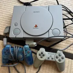 SONY PlayStation 本体 コントローラー2つ付き