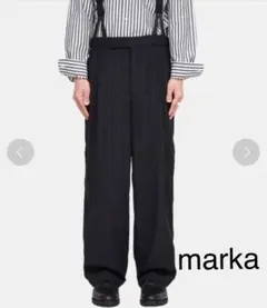 【緊急値下‼︎】marka：OFFICER PANTS 2TUCK WIDE