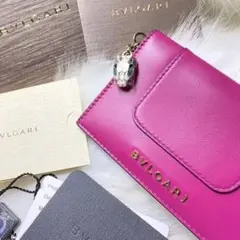 【極上レア】BVLGARI ブルガリ セルペンティ カードケース 希少カラー